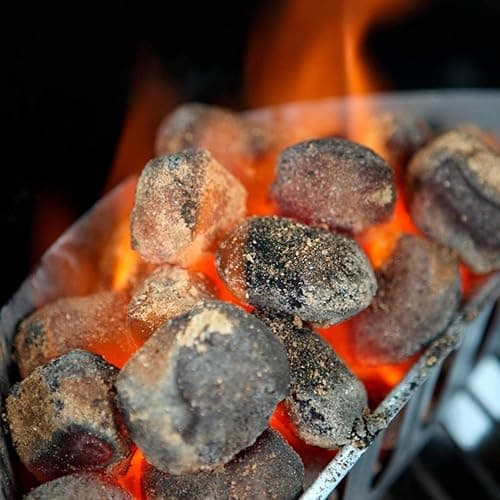 Weber Briquettes de Charbon - Sac 4 kg - Charbon de Bois pour Barbecues Weber - Combustible BBQ - Qualité Premium, Facile à Allumer, Longue Durée - 100% Naturel, à Base de Déchets de Bois (17590168) thumbnail 6