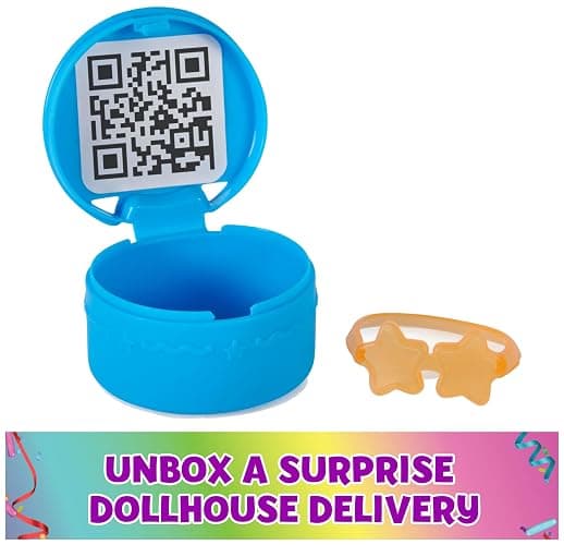 DreamWorks GABBY'S Dollhouse Celebration Party Bus, Transforming Playset with Gabby & DJ Catnip Toy Figures & Dollhouse Accessories, Kids Toys for Ages 3 and Up thumbnail 9