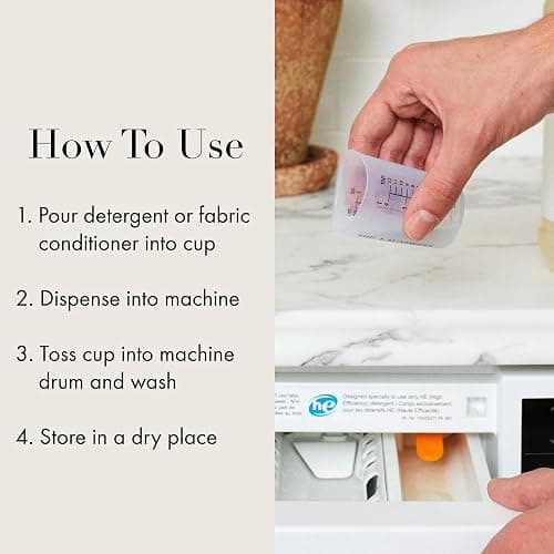 The Laundress Laundry Measuring Cup, Laundry Supplies, Clothes Soap thumbnail 6