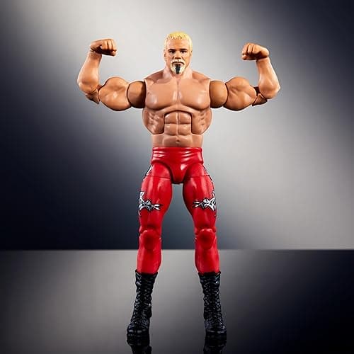 Mattel WWE Elite Action Figure & Accessories, 6-inch Collectible Scott Steiner with 25 Articulation Points, Life-Like Look & Swappable Hands thumbnail 5