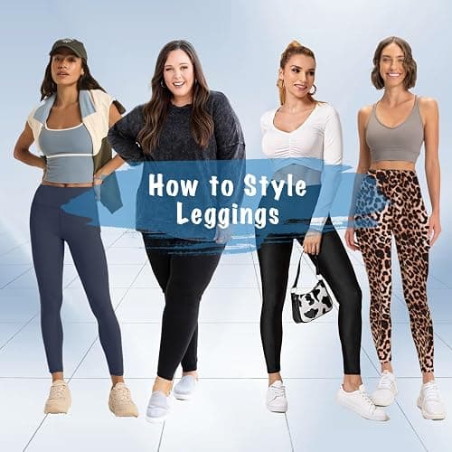High Waisted Leggings with Pockets thumbnail 4