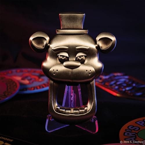 Five Nights at Freddy's Metal Magnetic Bottle Opener – Heavy Duty Video Game Merchandise, Durable Bar Tool for Kitchen, Home & Gifts thumbnail 6