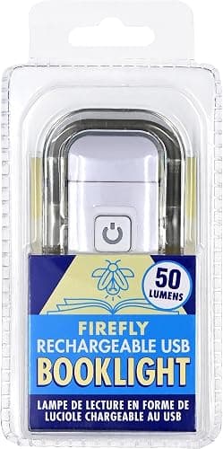 Firefly Rechargeable USB Booklight (50 lumens, 3 brightness settings provide a comfortable reading experience) thumbnail 4