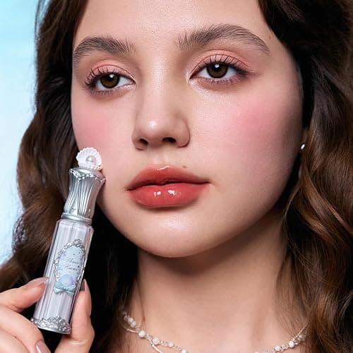 Flower Knows Shell's Jewel Nourishing Lip Glaze,Hydrating Lip Gloss with Hyaluronic,Moisturizing Plumping Oil,Non-Sticky Formula,0.16 fl.oz(P09 Coral Conch) thumbnail 6