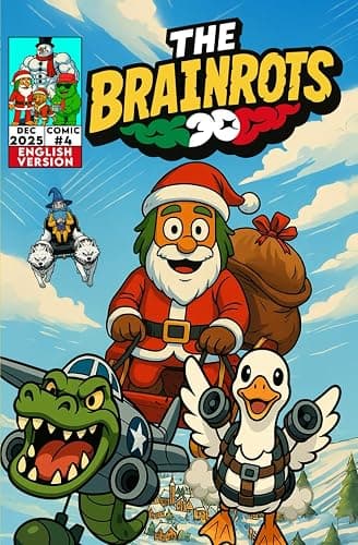 THE BRAINROTS #4 – Number Four – [English Version] The Comic of the Italian Brainrot Characters – [ Special Christmas Edition! ]: 4 Comic Stories in ... Brainrot characters [ English Version ]) - Image 1