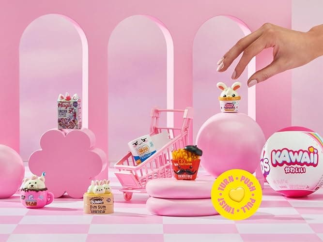 Mini Brands Kawaii Capsule by ZURU, Surprise Kawaii collectable minis, Blind Packaging, Japanese Themed collectables (2 Pack) thumbnail 6