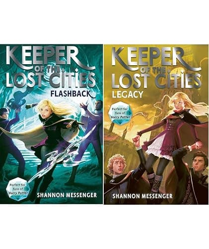 Keeper of the Lost Cities Collection Books set: 1-11 (Includes Keeper of the Lost Cities; Exile; Everblaze; Neverseen; Lodestar; Nightfall; Flashback; ... Unlocked Book 8.5 and Unraveled 9.5) thumbnail 6