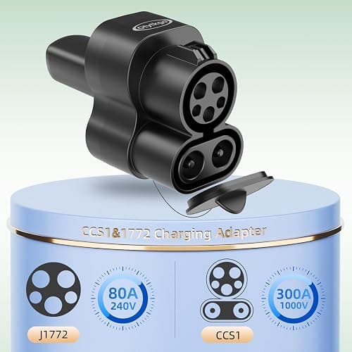 Otytkgo 2 in 1 CCS & J1772 to Tesla Adapter, 250KW/80A DC/AC Fast Supercharger CCS1 to Nacs Adapter, Only Fit for Tesla Model Y 3 S X Compatible Level 1 2 3 Charging Stations thumbnail 3