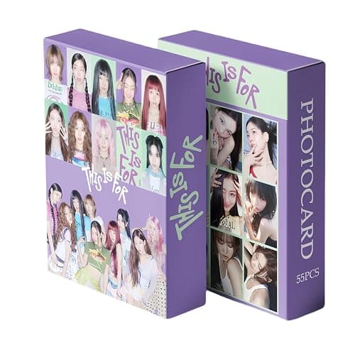 PYAJUU TWICE Photocrds KPOP This Is For Album Photo Cards 55PCS Twice Lomo Cards World Tour Greetings Cards Gift for Fans thumbnail 9