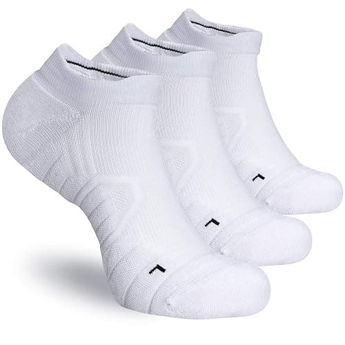 Hylaea Athletic Running Socks Cushion Padded Moisture Wicking Low Cut - Image 1