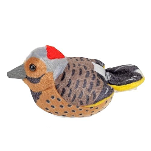 Wild Republic Audubon Northern FlickerPlush with Authentic Bird Sound, Stuffed Animal Toys for Kids and Birders thumbnail 4