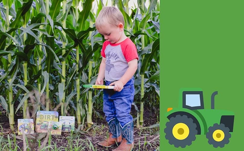 John Deere Kids Farm Friends Lift-a-Flap Board Book - Busy Tractor Helps Its Friends on the Farm thumbnail 5