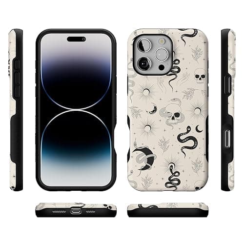 Casely iPhone 16 Pro Case | No Further Explanation | Snakes & Skulls | Compatible with MagSafe | Bold Ultra-Protective Case Design thumbnail 9