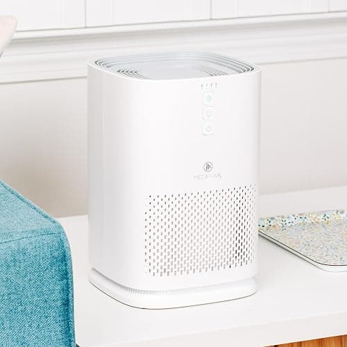 Medify MA-14 Air Purifier with True HEPA H13 Filter | 470 ft² per Hour for Smoke, Odors, Pollen, Pets | Removal to 0.1 Microns | White, 1-Pack thumbnail 7
