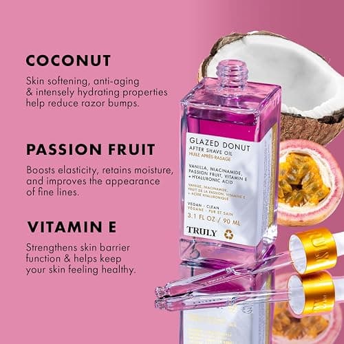 Truly Luxury After Shave Oil | Soothing & Hydrating Treatment to Prevent Ingrown Hair For Smooth, Irritation-Free Skin for Daily Use thumbnail 2