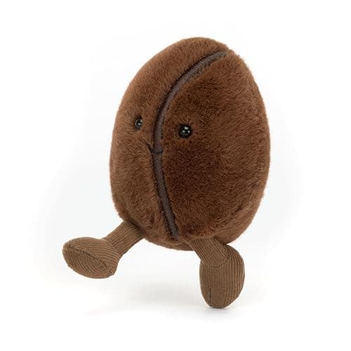 Jellycat Amuseables Coffee Bean Stuffed Toy, 5 inches - Food Plush - Fun Gift Idea thumbnail 6