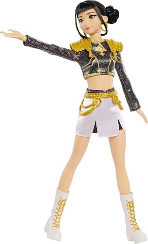 ​Mattel Kpop Demon Hunters HUNTR/X Zoey “Golden” Singing Doll | Wearing Removable Signature Outfit, 5 Posable Joints, Inspired by the Movie thumbnail 5