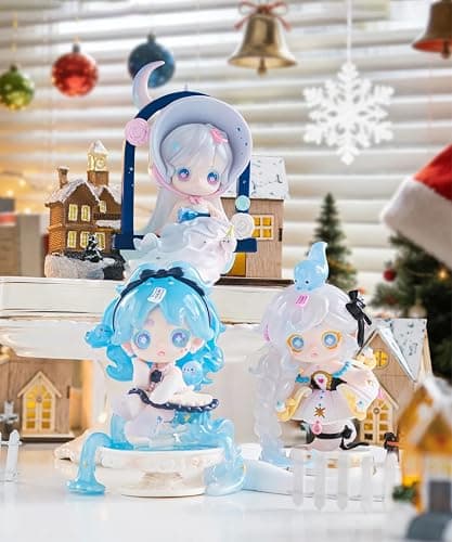 CALEMBOU Anime Blind Box, Cute Keeno Miracle Feast Series Chibi PVC Figure, Decorative Desktop Ornament for Display, Collectible Anime Figure for Birthday Christmas, Random 1 Box thumbnail 7