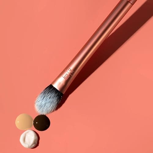 Real Techniques Brightening Concealer Makeup Brush, Viral Kitten Paw Brush Conceals Under Eyes, & Imperfections, Cover Dark Circles, For Brightener & Concealer, RT 242 Brush, Cruelty-Free, 1 Count - Brightening Concealer & Eye Creams Makeup Brush, 1PC thumbnail 7