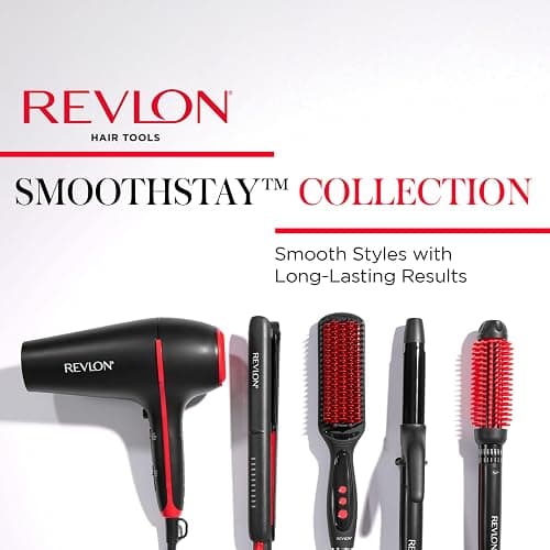 REVLON Smoothstay 1 Inch Curling Iron - Coconut Oil Infused Curling Wand Helps Enhance Shine & Smoothness, Creates Tight Bouncy Curls, and Reduced Frizz thumbnail 8