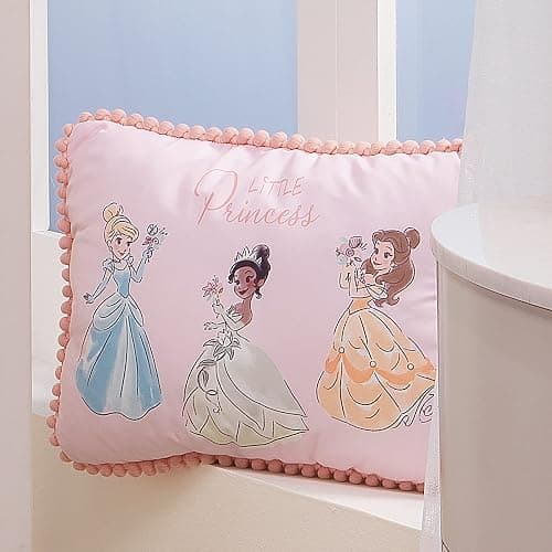 Disney Princesses Pink Decorative Baby/Nursery Throw Pillow thumbnail 2
