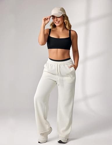 UNISSU Hugcurve Adjustable Sports Bra Square Neck Wireless Padded Yoga Workout Tops thumbnail 5