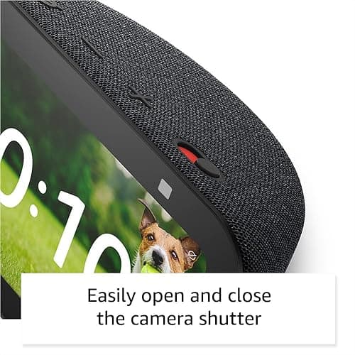 Amazon Echo Show 5 (newest model), Smart display with 2x the bass and clearer sound, Glacier White thumbnail 8