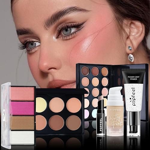 Melearch Makeup Set Box, Festival Surprise Assortment Gift with Professional Makeup Products, Cosmetics Set Party Favors for Women Girls Teenager, Vegan & Cruelty-Free, Set D thumbnail 2