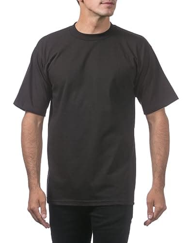 Pro Club Men's Heavyweight Cotton Short Sleeve Crew Neck T-Shirt thumbnail 5