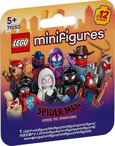 LEGO Minifigures Spider-Man: Across the Spider-Verse - Get 1 of 12 Collectible Toys with Accessories - Gift for 5+ Year Old Boys & Girls - Mystery Box - 71050 thumbnail 10