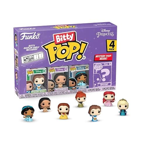 Funko Bitty Pop! Disney Princess Mini Collectible Toys 4-Pack - Peasant Belle, Pocahontas, Jasmine & Mystery Chase Figure (Styles May Vary) thumbnail 12