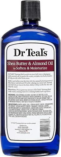 Dr Teal's Foaming Bath Combo Pack (68 fl oz Total), Moisturizing Shea Butter & Almond Oil, and Glow & Radiance with Vitamin C and Citrus Essential Oils thumbnail 3