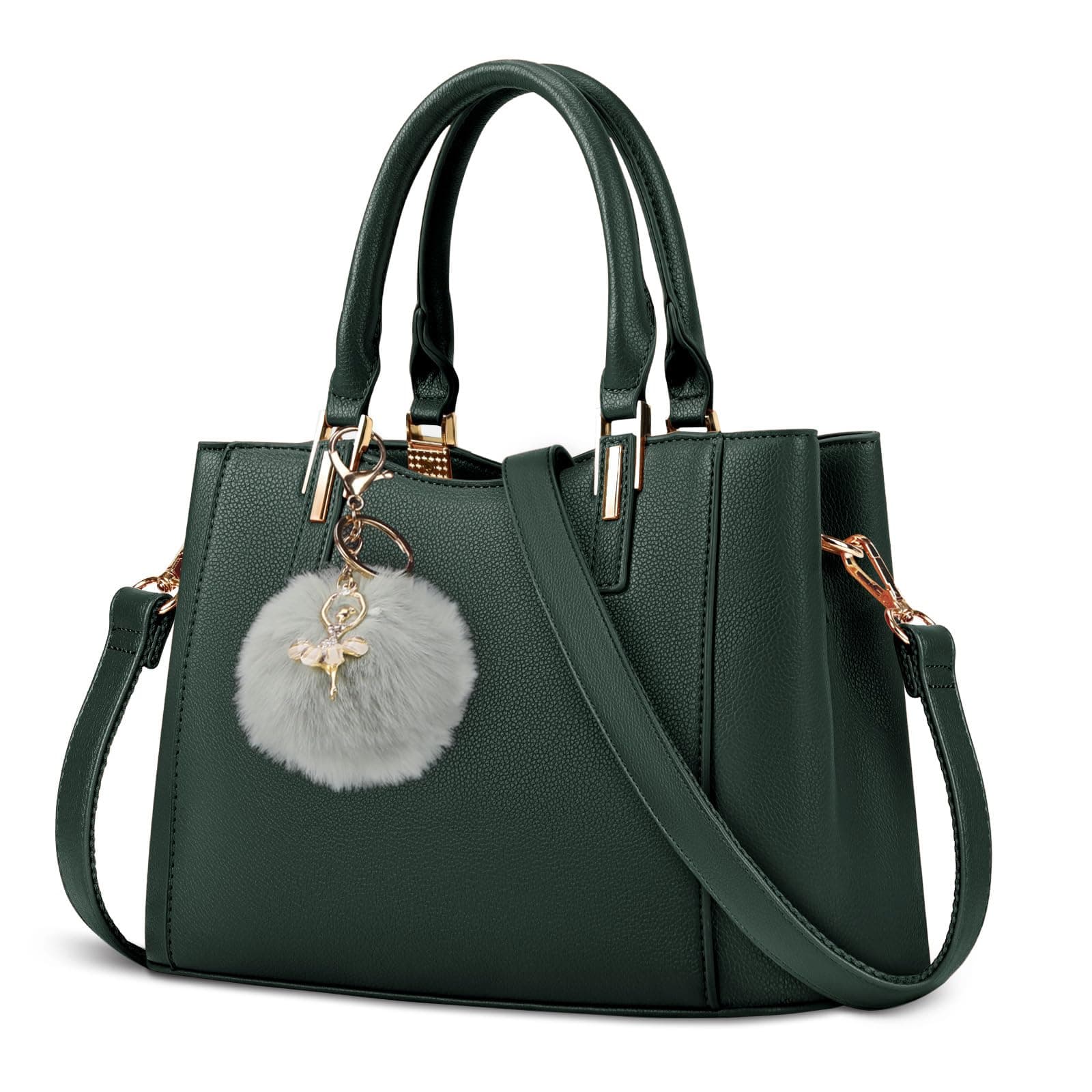 NUBILY Bolsas de Mujer, PU Monederos de cuero para Mujeres Impermeable Crossbody Mujeres Bolsos Antirrobo Tote Monedero Señoras - Image 1