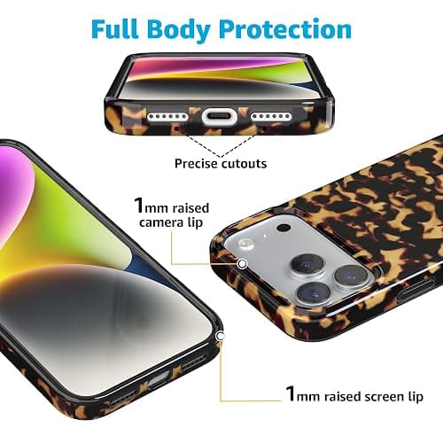 Casely iPhone 17 Pro Max Case | Shell Shocked | Tortoise Print | Compatible with MagSafe | Classic Ultra Slim Design thumbnail 8