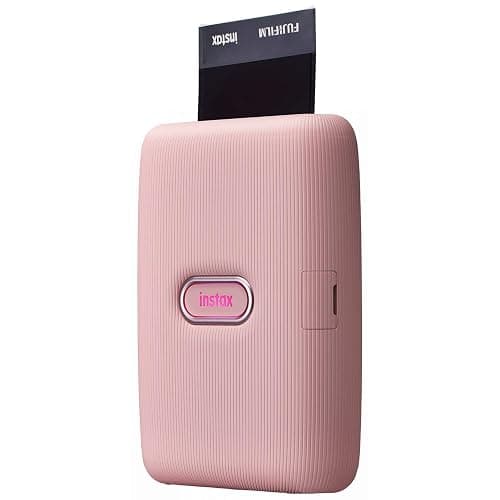 Fujifilm instax mini Link, Stampante Fotografica a Sviluppo Istantaneo per Smartphone, Connessione Bluetooth tra Stampante ed App Dedicata, Foto, Formato 62 x 46 mm, Blu (Dusky Pink) thumbnail 2