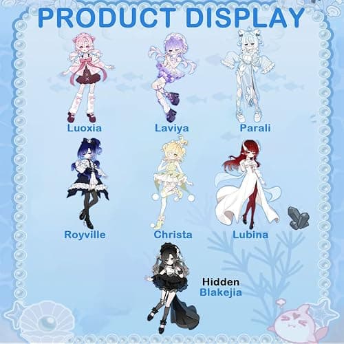 BEEMAI Minty Ocean Gem Series Single Box (Contains 1 Figure), 1/8 BJD Blind Box Cute Figures Collectibles Birthday Gift thumbnail 3