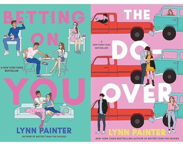 Lynn Painter 5 Books Collection Set: Better Than the Movies, Nothing Like the Movies, Betting on You, The Do-Over and Fake Skating thumbnail 3