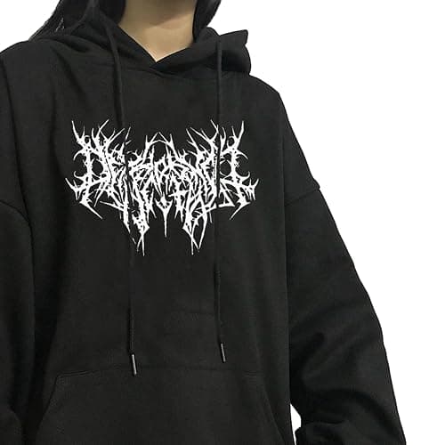 Y2K Grunge Gothic Graphics Hoodies Women Harajuku Aesthetic Hiphop Long Sleeve Oversized Sweatshirt Streetwear Autu thumbnail 7