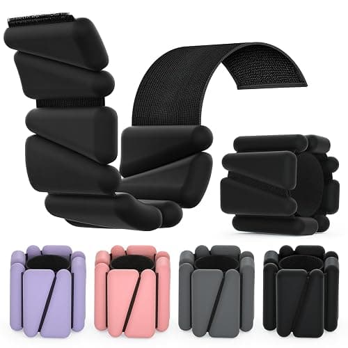 Wrist Weights, Ankle Weights for Women Men, Adjustable Wrist Weighted Bracelet for Home Gym Workout, Running, Yoga, Exercise, Strength Training thumbnail 8