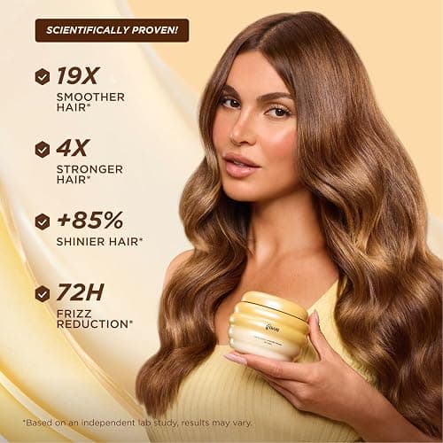 Gisou Honey Gloss Hair Therapy Trio - Mini Shampoo, Mini Hair Mask and Mini Conditioner for Smoother, Stronger and Glossier Hair thumbnail 4