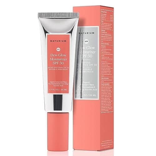 Naturium Dew-Glow Moisturizer SPF 50 PA++++, Daily Moisturizing Sunscreen & Face Primer, Skin Protector with Dewy Finish, 1.7 oz - Image 1