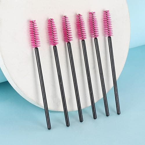 200 Pcs Disposable Mascara Wands Eyelash Brush Spoolies for Eye Lash Extension, Eyebrow and Makeup thumbnail 5