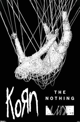 Korn - The Nothing String Figure Wall Poster, 34L" x 22.4W", Unframed Version - Image 1