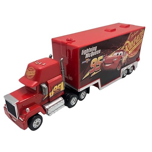 Toybeat Cars Series No.95 Lightning McQueen Trucks Mack Metal 1:55 Scale Diecast Vehicle - Image 1