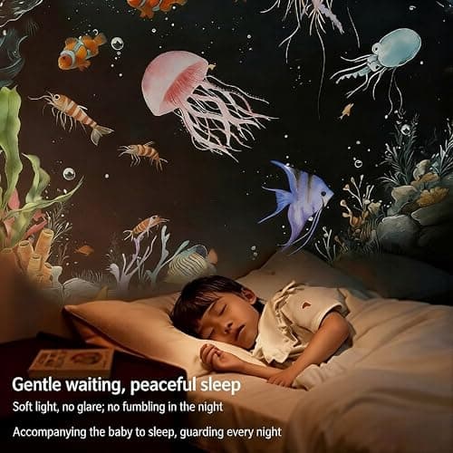 Galaxy Star Night Light Projector, 2-in-1 LED Night Light (Multicolor) thumbnail 3