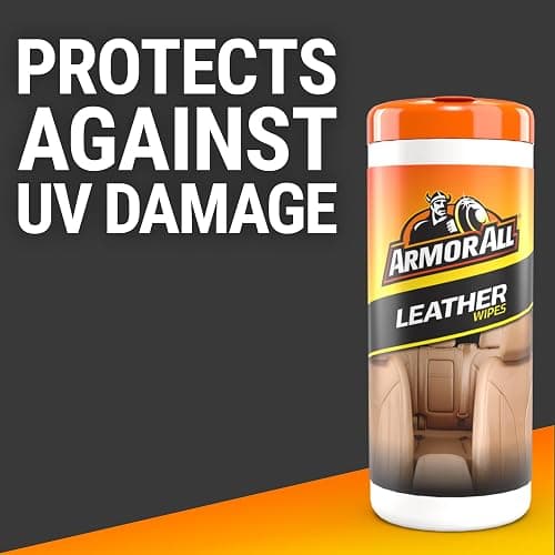 Armor All Interior Cleaner Car Leather Wipes by , For Cleaning Cars, Trucks and Motorcycles, 20 Count thumbnail 5