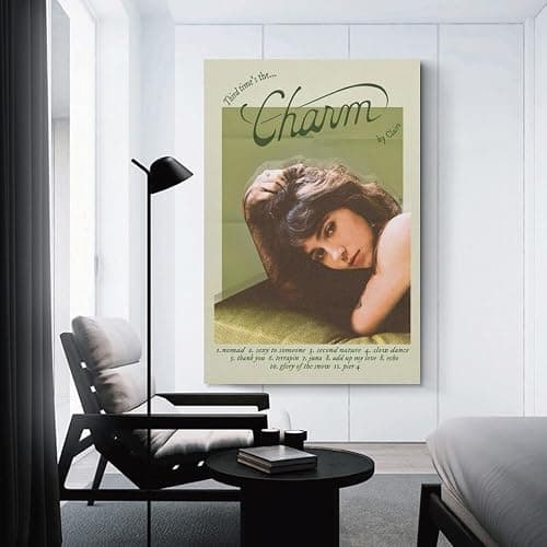 DJCN RBV Charm Clairo 3 Canvas Poster Wall Decorative Art Painting Living Room Bedroom Decoration Gift Unframe-style12x18inch(30x45cm) thumbnail 3