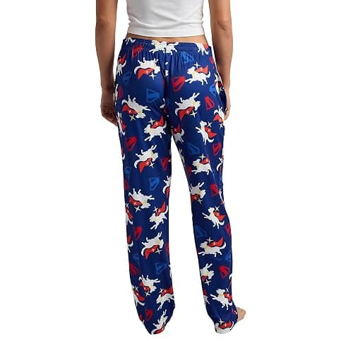 Bioworld Supergirl Movie (2026) Super Krypto All-Over Print Women's Sleep Pajama Pants thumbnail 5