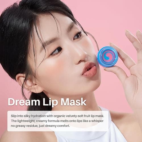 SPODARE Blueberry Lip Mask Overnight, Dual-Color Lip Sleeping Mask for Reduce Fine Lines, Nourish and Hydrating Dry Cracked Skin with Vitamin C and Shea Butter, Stocking Stuffer thumbnail 6