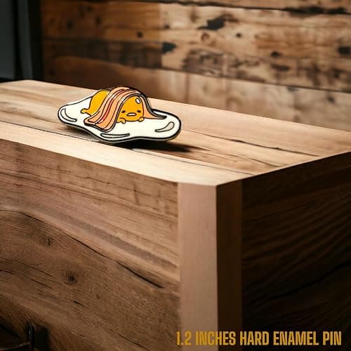 Gudetama Pin The Lazy Egg Pin gudetama enamel pin gudetama pin hard enamel thumbnail 4